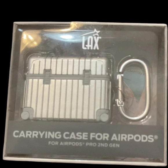 LAX Carrying Case For AirPods NWT