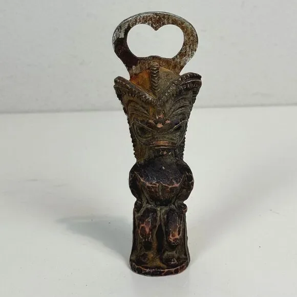 Vintage Hawaiian Tiki Bottle Opener