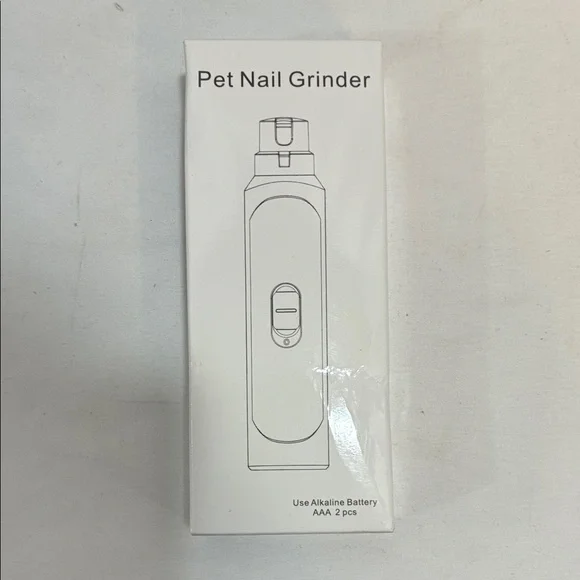 Pet Nail Grinder - White