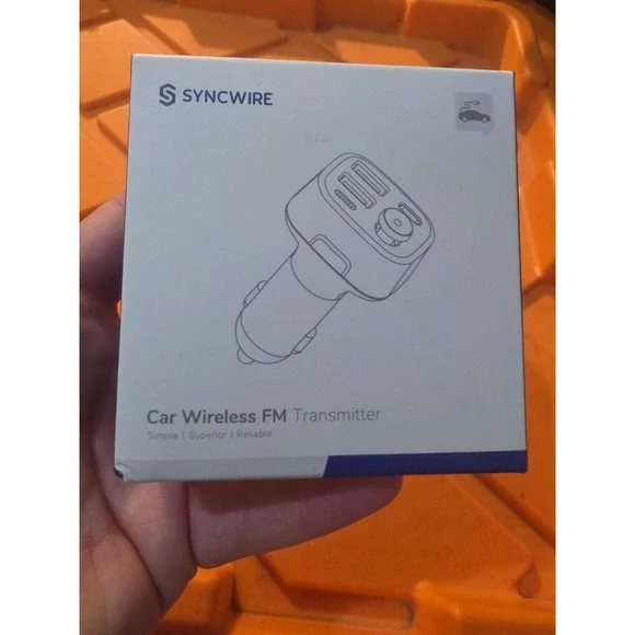 Syncwire Bluetooth 5.4 FM Transmitter Car Adapter – 48W Fast Charger (PD 36W)
