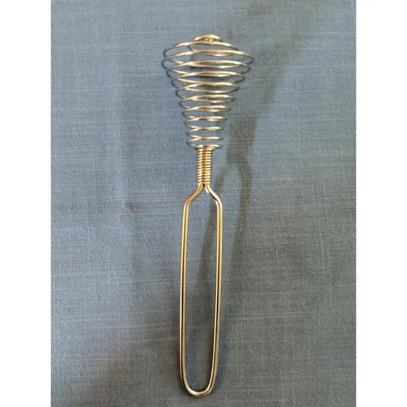 French Whisk, Eight Inch Sier Stainless Steel Spring Coil