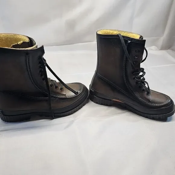 Steel‎ Shank rubber work boots Men Size 10