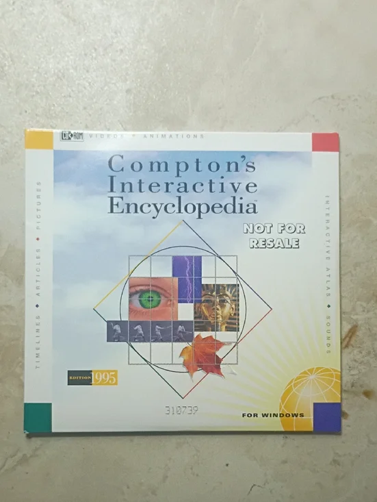 Compton's Interactive Encyclopedia (1995) - White
