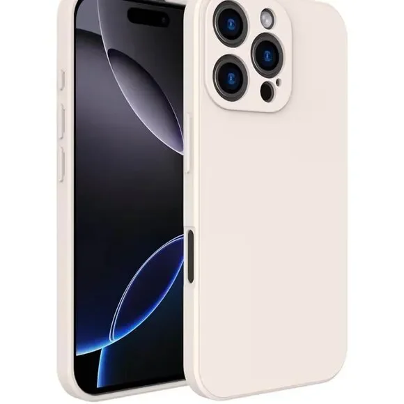 Apple iPhone 16 Pro Max Case, Slim Thin Ultra Flexible Silicone Phone Case