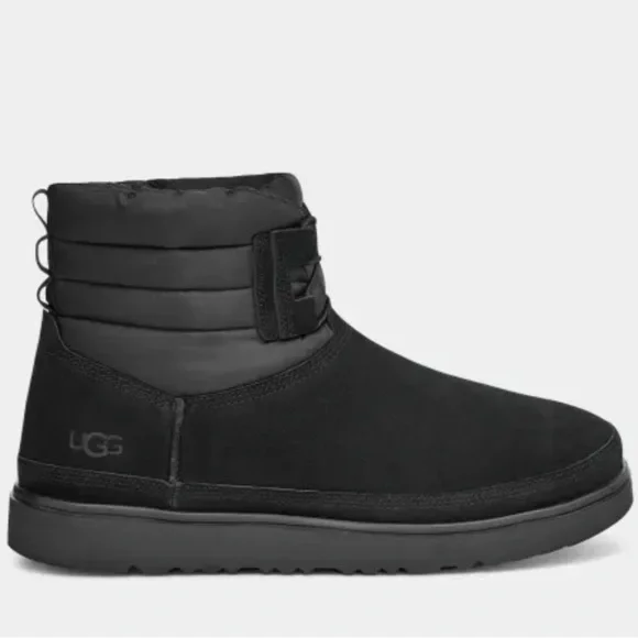 Ugg Classic Mini Lace-Up Weather Boot Size 8 NWT No Collar