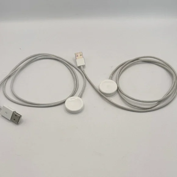 (2) APPLE Watch Lightning to USB Chargers