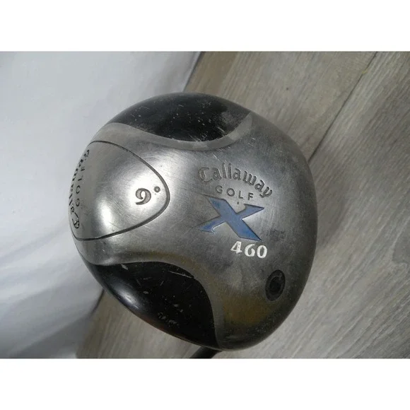 Callaway Golf X 460 Driver 9 Degree Fujikura 65g Stiff Flex Graphite Shaft 44.5