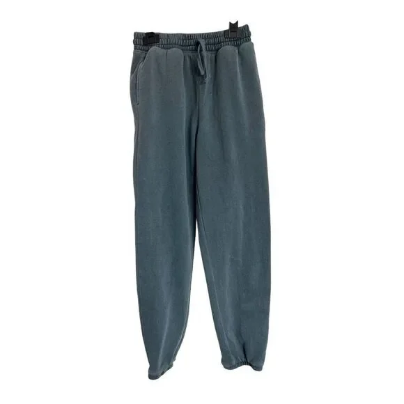 Rumi + Ryder Sweatpants Boys Medium Blue Fleece Joggers Casual Athleisure NWT