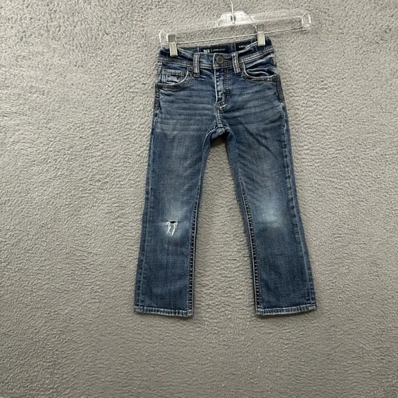 BKE Jeans Youth Boys 5 Regular Conner Bootcut Adjustable Waist Stretch