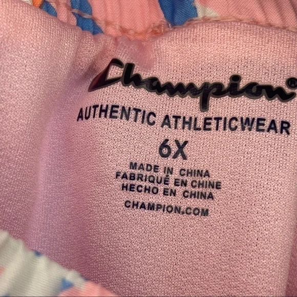 Champion Kids Floral Print Running Shorts