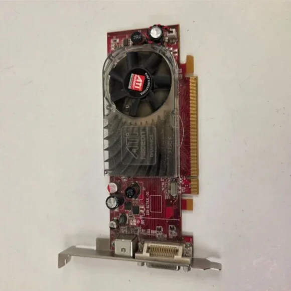 ATI Radeon HD 2400 XT PCI Express x16 Graphics Card GPU Low Profile SFF LP Dell