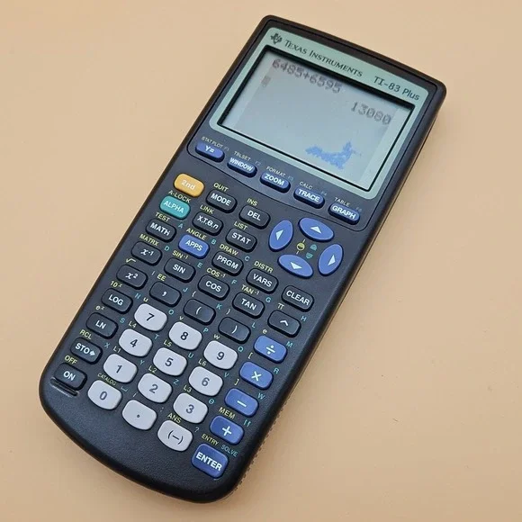 Texas Instruments Ti-83 Plus Graphing Calculator Read Description
