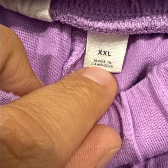 Gap Kids Purple Skater Skirt Girls XXL (12–14) Cotton Blend Elastic Waist