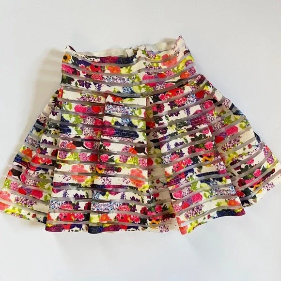 Emma & Elsa Party Skirt Girls Size 4 6X