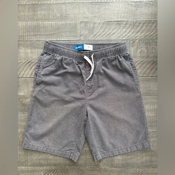 Old Navy Gray Drawstring Shorts Size 14-16
