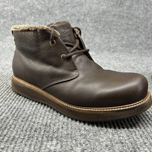 Samuel Hubbard Winter Gore-Tex Boots Men's 10M Brown Leather Shearling Lined