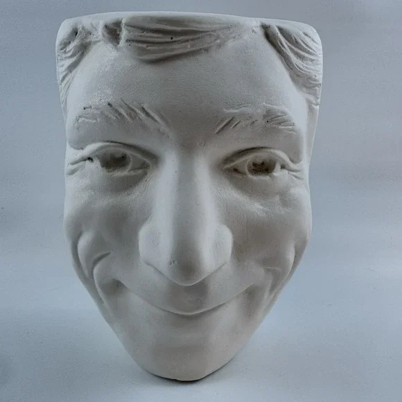 3D MAN SMILING FACE Mini Floating Shelf for Party, Living Room, Bedroom, Plants