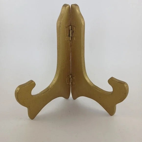 Vintage Distressed GOLD WOOD 6