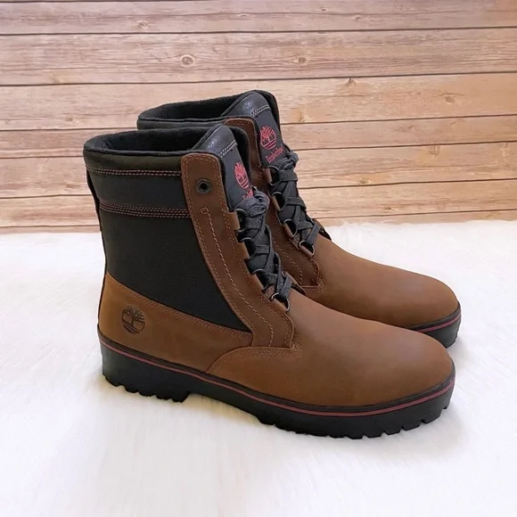 Timberland Men’s Spruce Mountain Lined Waterproof Boots