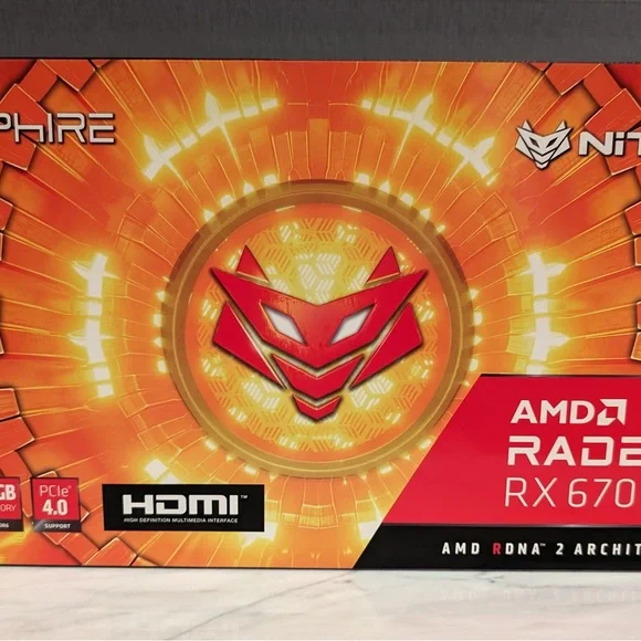 AMD Radeon RX 6700 Red Graphics Card for Ultimate Gaming