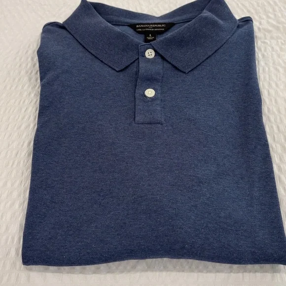 Banana Republic mens Dark Blue Polo Shirt in great condition