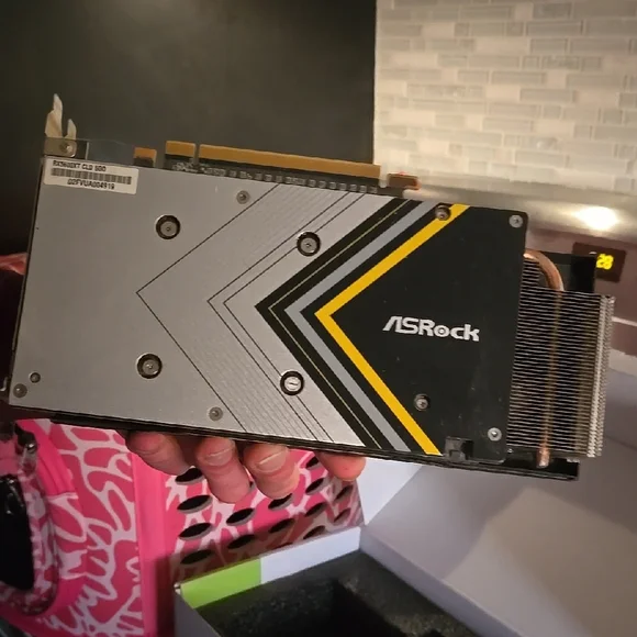 Graphics Card - Silver and Black