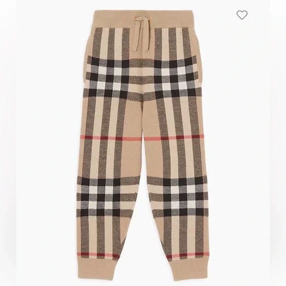 NWT Burberry Jogger Pants 8Y