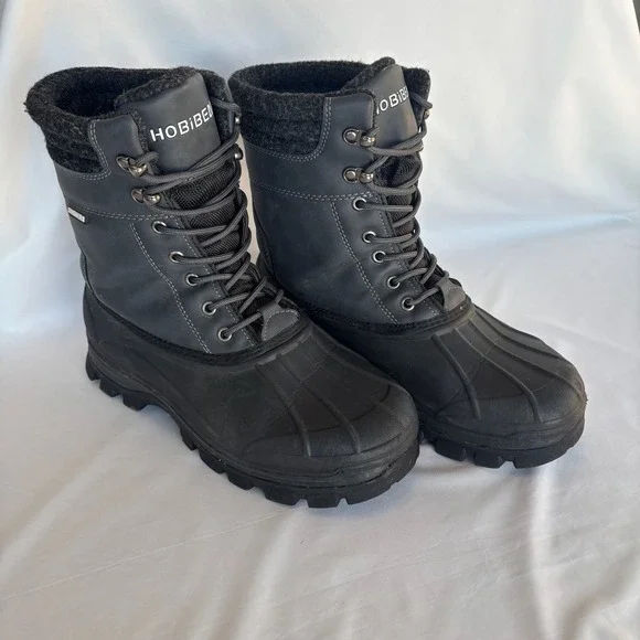 HOBIBEAR Men's Insulated Waterproof Winter Snow Boots