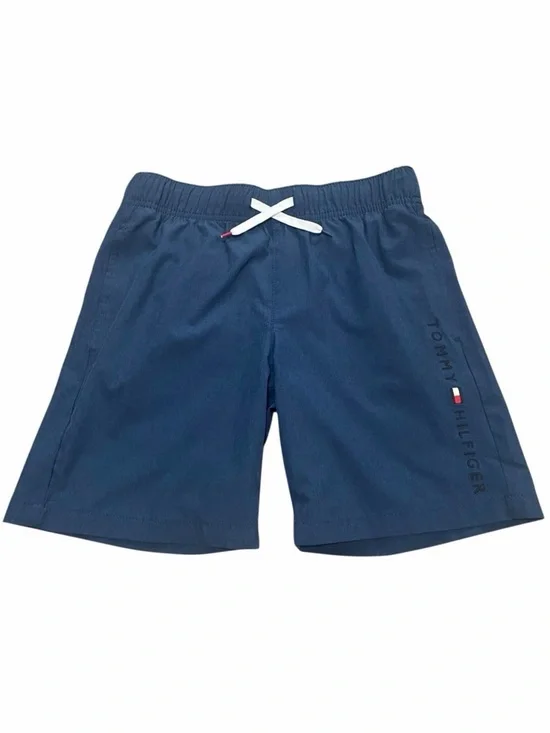 Tommy Hilfiger Boys Heathered Blue Performance Shorts Size M (12/14)