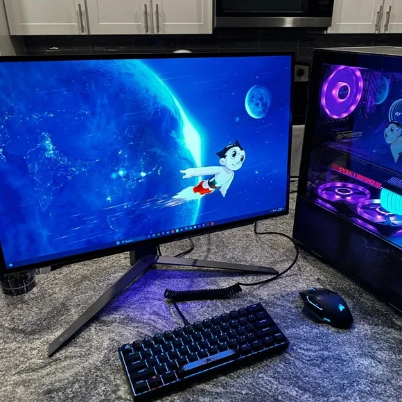 Gaming PC Setup w/Monitor For Sale !!