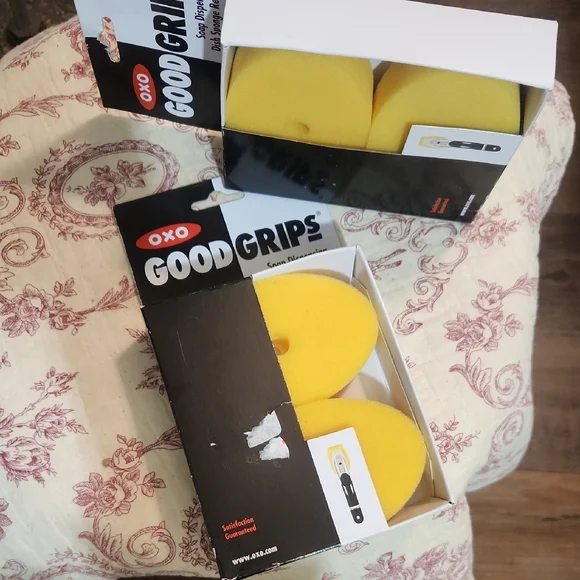 Oxo Good Grips Soap Dispensing Replacement Sponges Refills Lot Of 2- 2 Pack
