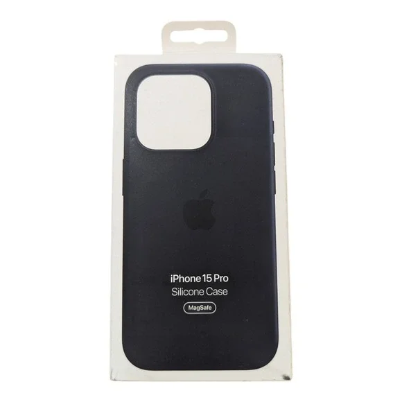 H9-U Apple Silicone Case with MagSafe for iPhone 15 Pro - Black ⬇️