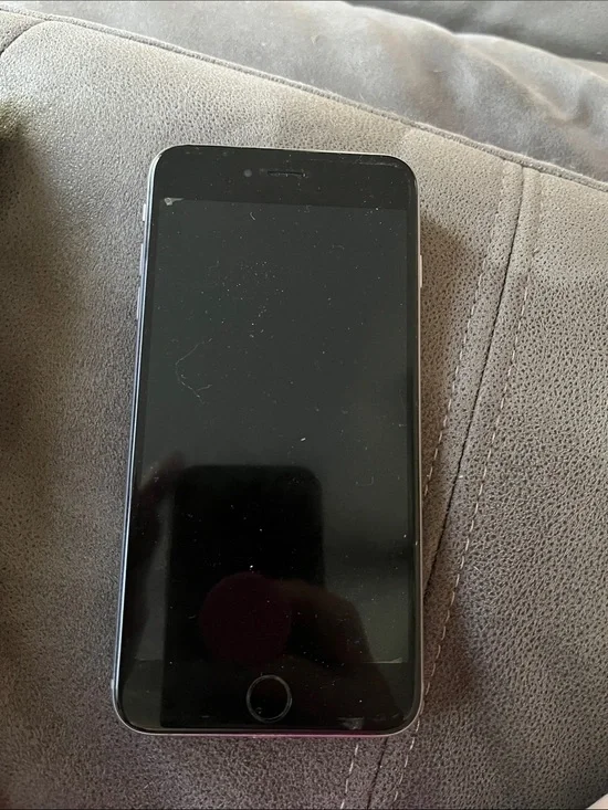Apple Black iPhone 6 with Front Home Button with speck case