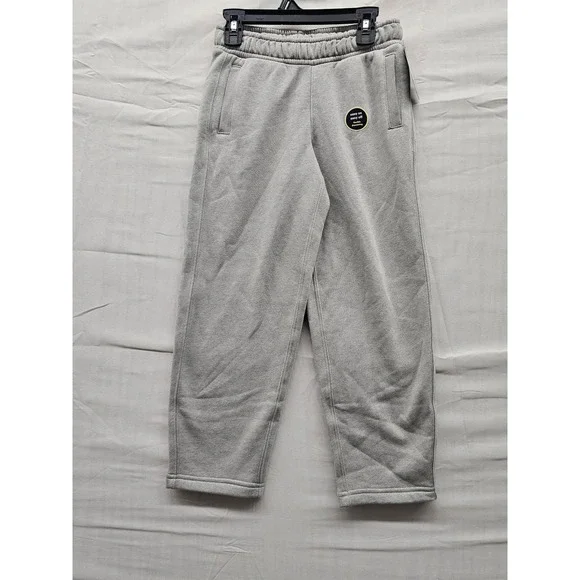 Art Class Boys Gray Fleece Sweatpants Easy On Elastic‎ Waist Size S 6/7 New