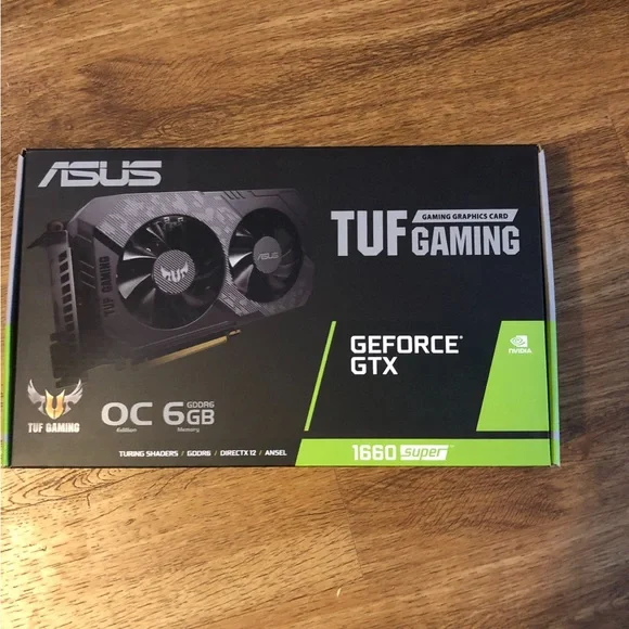GeForce Tuf Gaming ASUS 1660 Super GTX