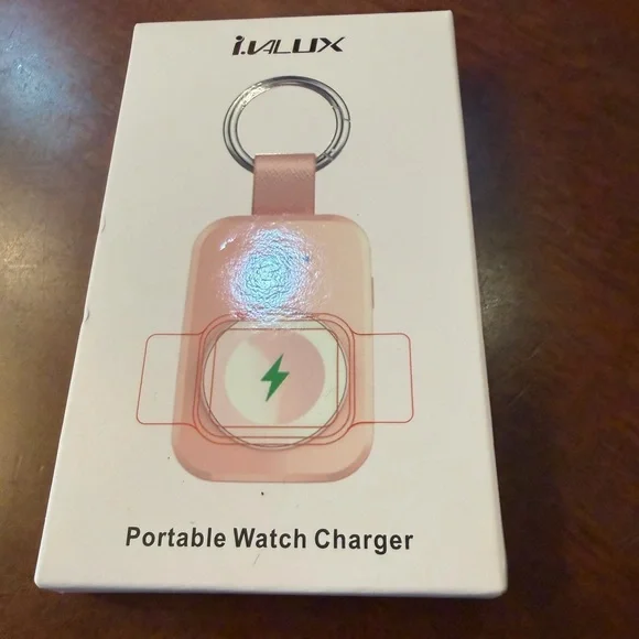 Pink Portable Watch Charger