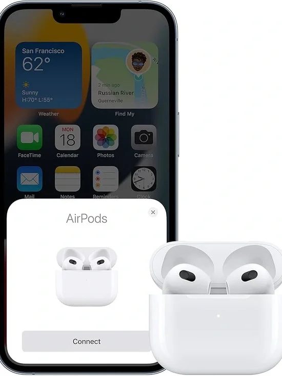 Apple AirPods Pro (White) - 3rd Generation Magsafe charging case (OPEN BOX)