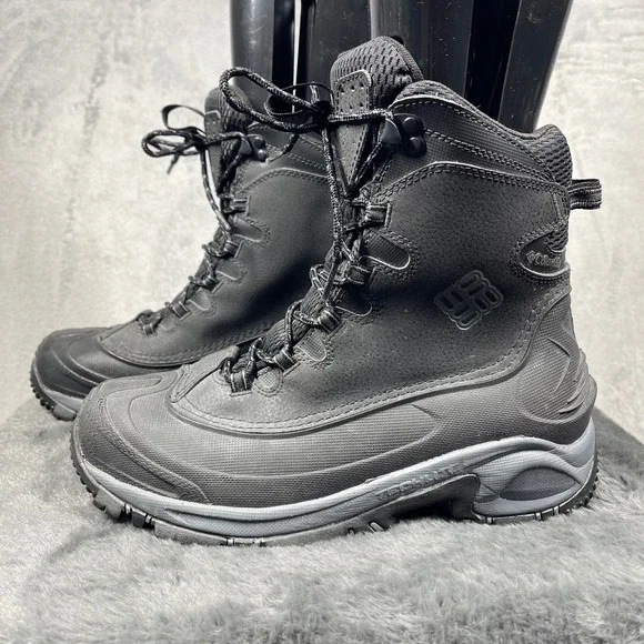 Columbia Bugaboot Plus III Mens 8 Black Waterproof 200g‎ Insulation BM1572-010