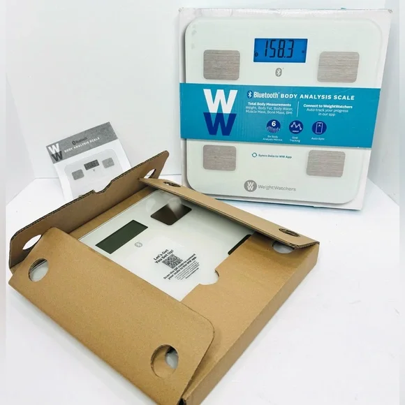 Weight Watchers WW642ZFR Bluetooth Body Analysis Scale - New