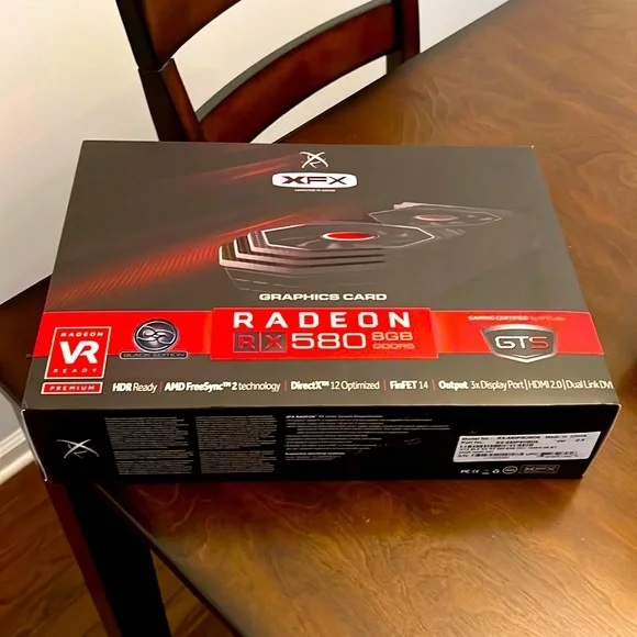 XFX AMD Radeon 580 8GB GDDR5