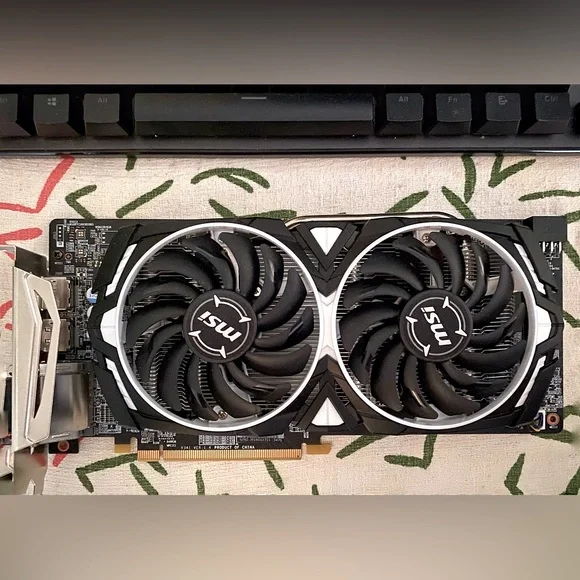 MSI AMD Radeon RX 580 Armor OC Edition GDDR5 Graphics Card