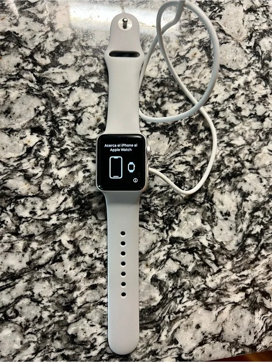 Apple Watch Series 3 Cellular with charger