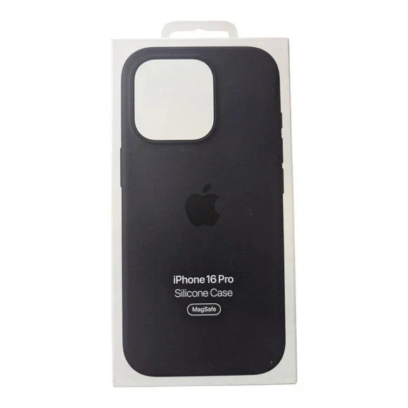 H9-O Apple Silicone Case with MagSafe for iPhone 16 Pro - Black