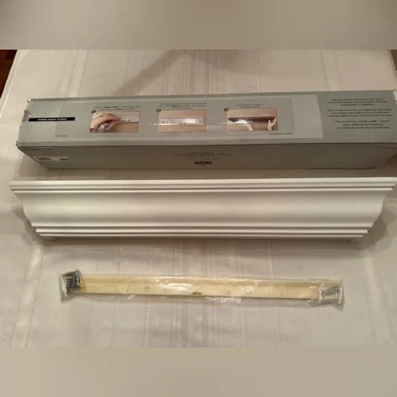 30” Decorative Ledge with “Level-Line” Mounting Bracket by Burnes of Boston