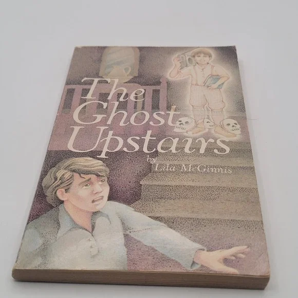 Lila McGinnis The Ghost Upstairs Paperback 1984 Weekly Reader Books Good