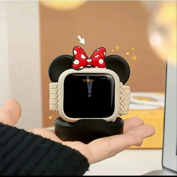 Minnie Apple Watch Charger Stand