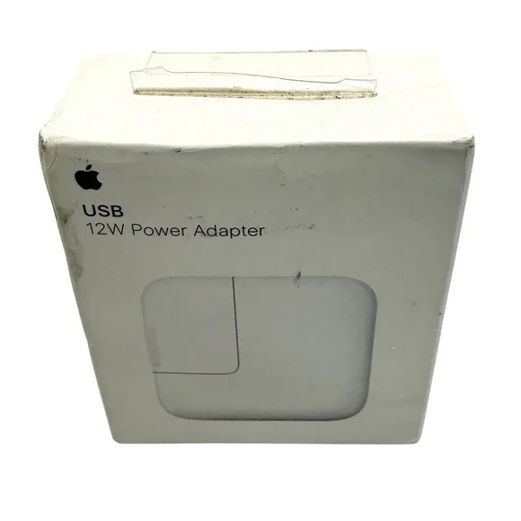 Apple 12W USB Power Adapter A2167‎ Wall Charger iPad iPhone OEM Open Box