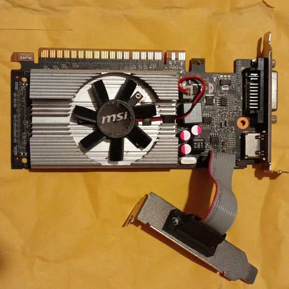 MSI Nvidia GeForce GT 210 Graphics Card/ 1GB/ Low Profile/ Tested, Terrific