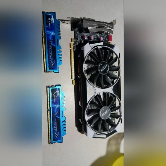 Msi gtx 970 graphics card. DDR3 GAMING ram