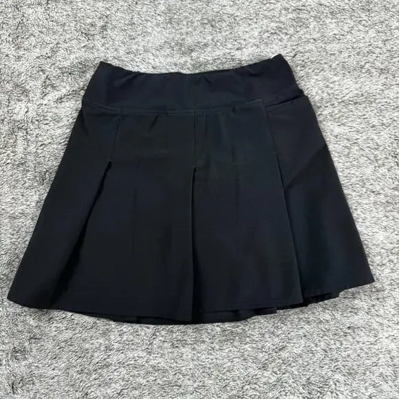 Athleta Girl Pleated Uniform Skort XS/6 Black